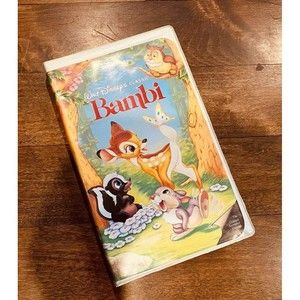 Bambi Disney's Original "The Classics" BLACK DIAMOND VHS